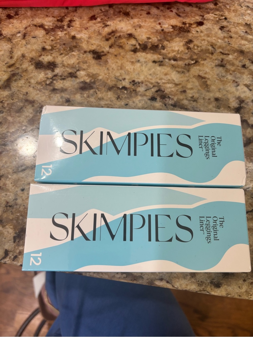 Skimpies The Original Leggings Liner - Light Blue Packaging (Set of 2)